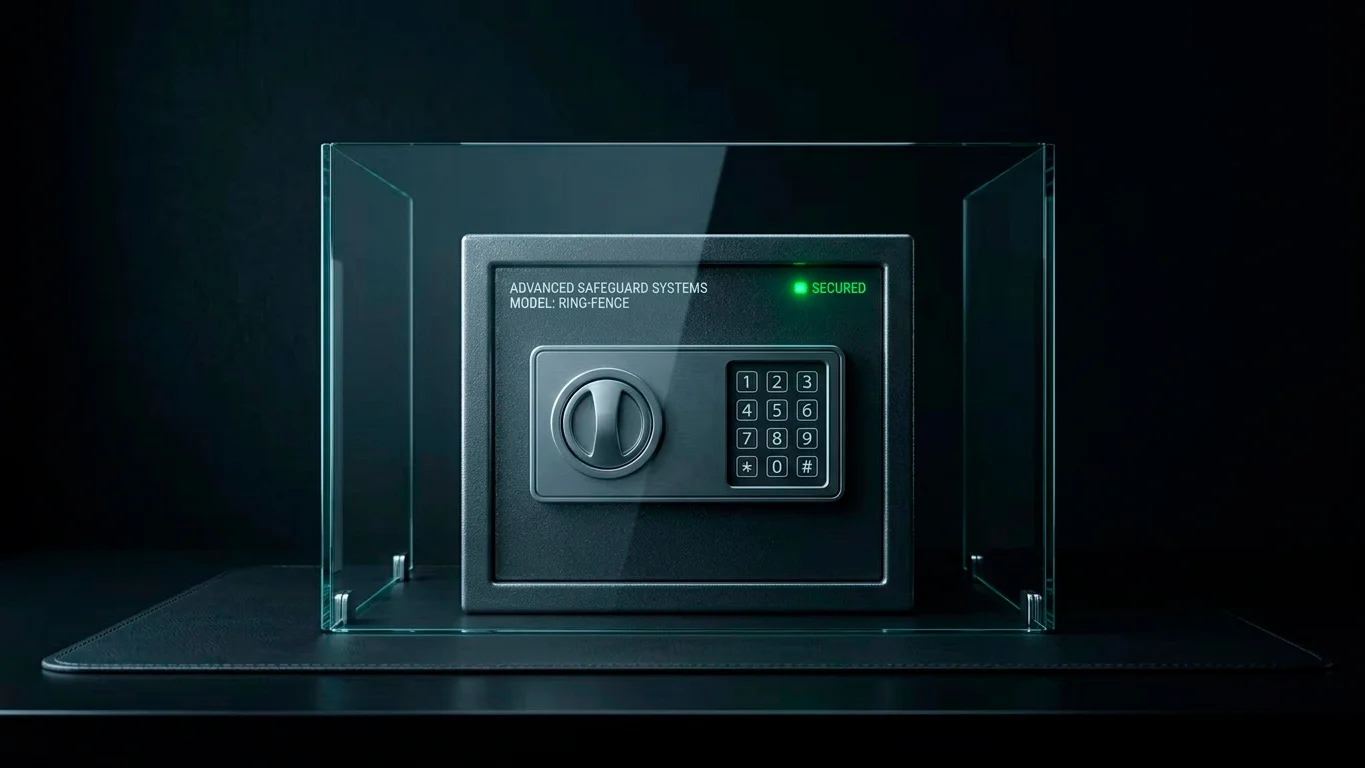 Secure vault representing FCA safeguarding that keeps Payz customer funds ring-fenced